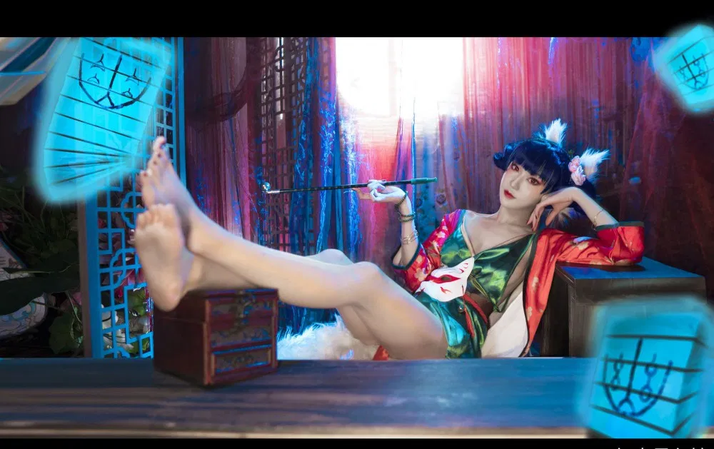 阿包也是兔娘COS原神希娜小姐42P到底还原了多少细节