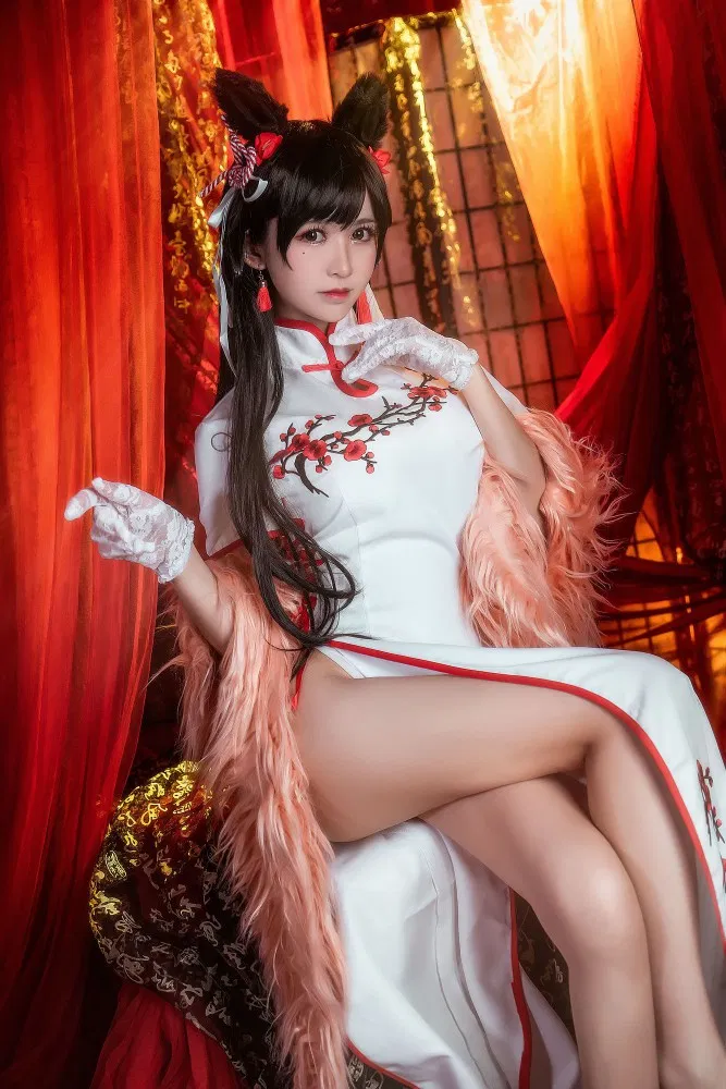 鳗鱼霏儿cos最终幻想蒂法战斗服21P 鳗鱼霏儿cos最终幻想蒂法战斗服21P