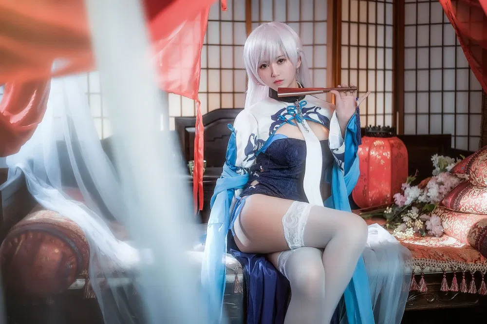 鳗鱼霏儿cos最终幻想蒂法战斗服21P 鳗鱼霏儿cos最终幻想蒂法战斗服21P