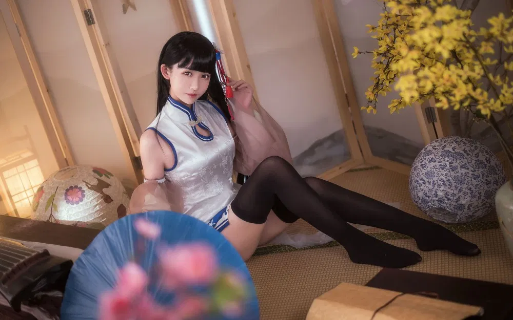 鳗鱼霏儿cos最终幻想蒂法战斗服21P 鳗鱼霏儿cos最终幻想蒂法战斗服21P