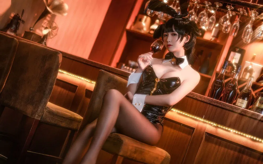 鳗鱼霏儿cos最终幻想蒂法战斗服21P 鳗鱼霏儿cos最终幻想蒂法战斗服21P