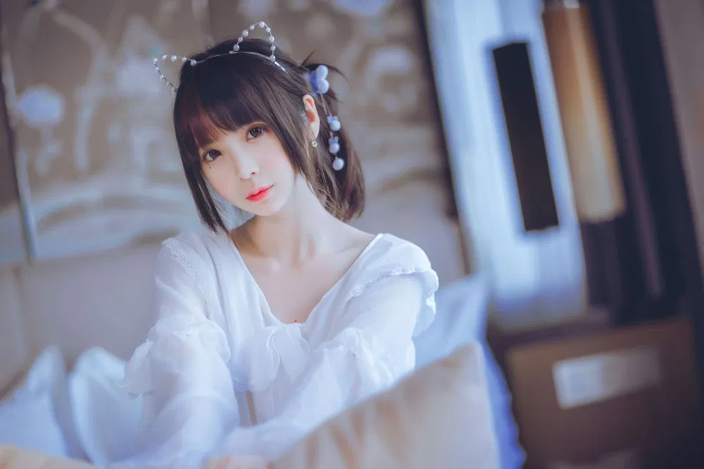 东北水瓶座Coser 疯猫ss穹妹旗袍24P重新定义了穹妹的东方美学
