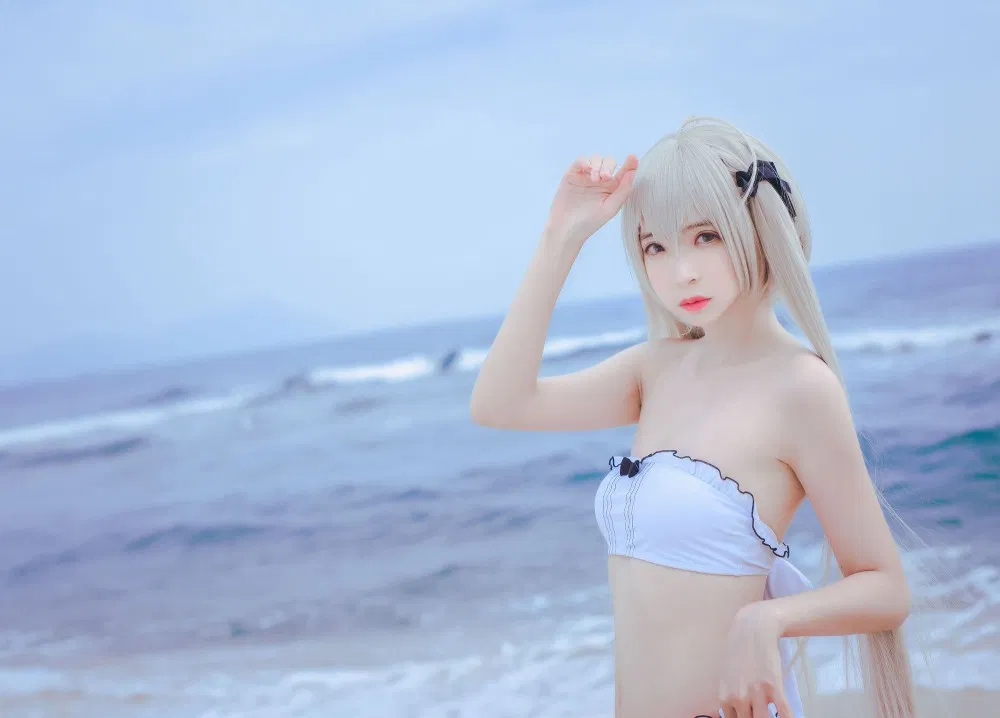 东北水瓶座Coser 疯猫ss穹妹旗袍24P重新定义了穹妹的东方美学