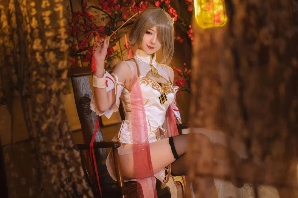 南京二次元Coser弥音音ww碧蓝航线爱宕校服