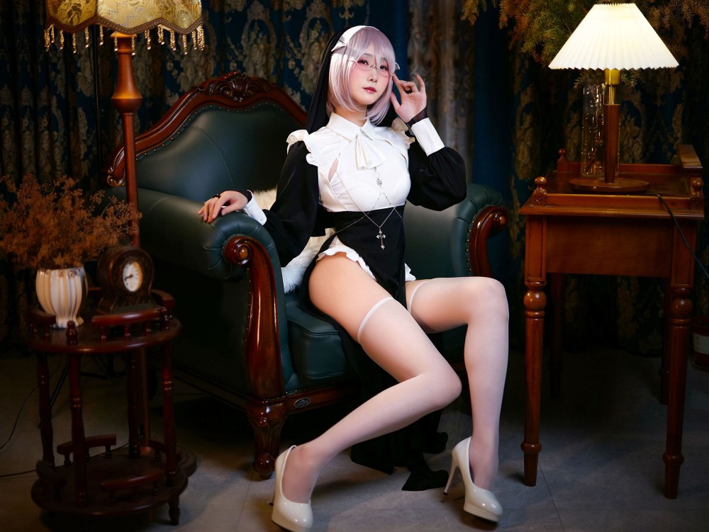 曉美媽 Game Over战术护目镜御姐型Coser战术风