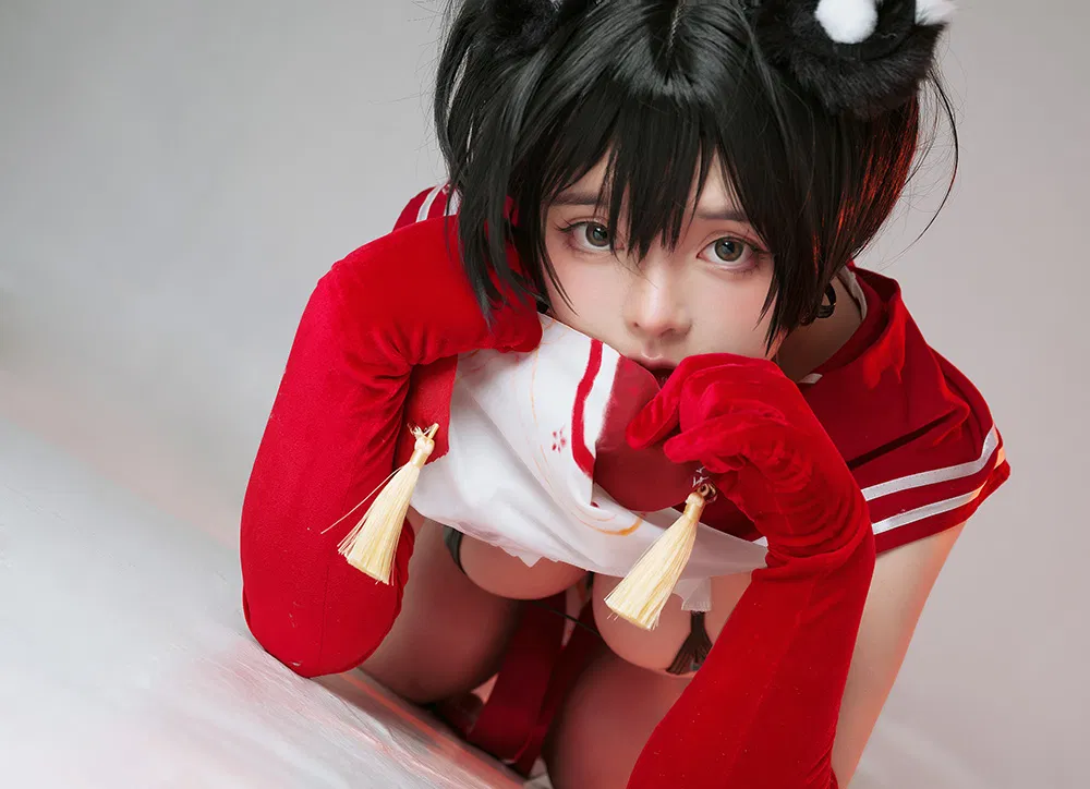 Coser NinJA阿寨寨叛忍捕获cos酱，体育课那套别乱搜